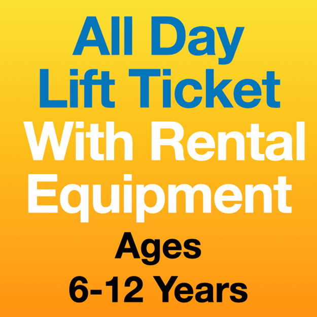 Picture of ALL DAY LIFT TICKET & EQPT (6-12yrs)