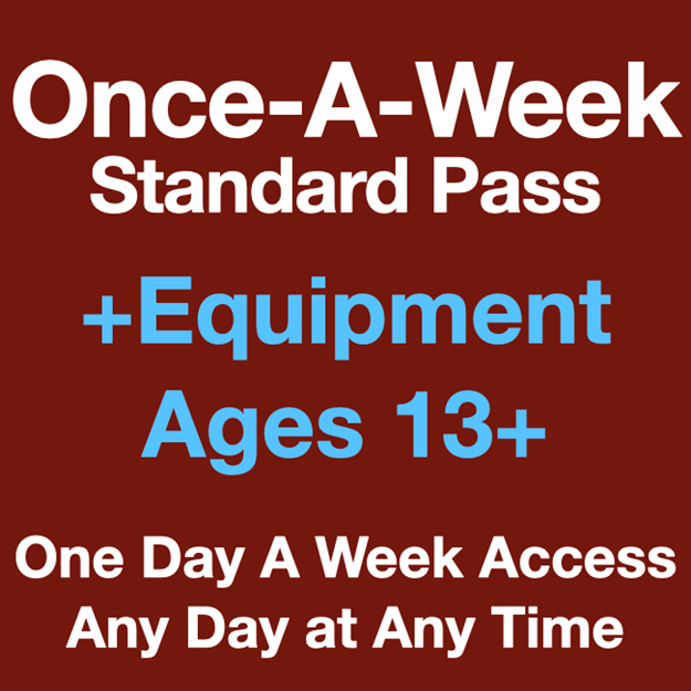 Picture of Once-A-Week  Pass +Eqpt Ages 13+