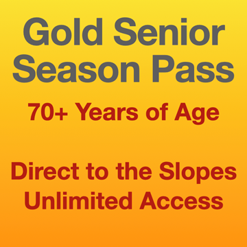 Picture of Gold Senior Pass 70+